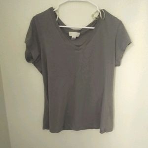 Forever 21 Plus Light Gray Top Size XL